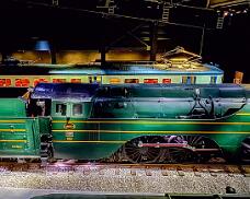 IXV_1639 De trots van de NMBS voor WO II, de Atlantic HL 12 en daarachter een MR 1935, die mee de doodsteek gaf aan de stoomtrein.